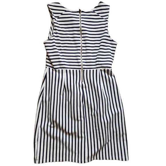 Old Navy Blue and White Striped Dress - Picture 3 of 7